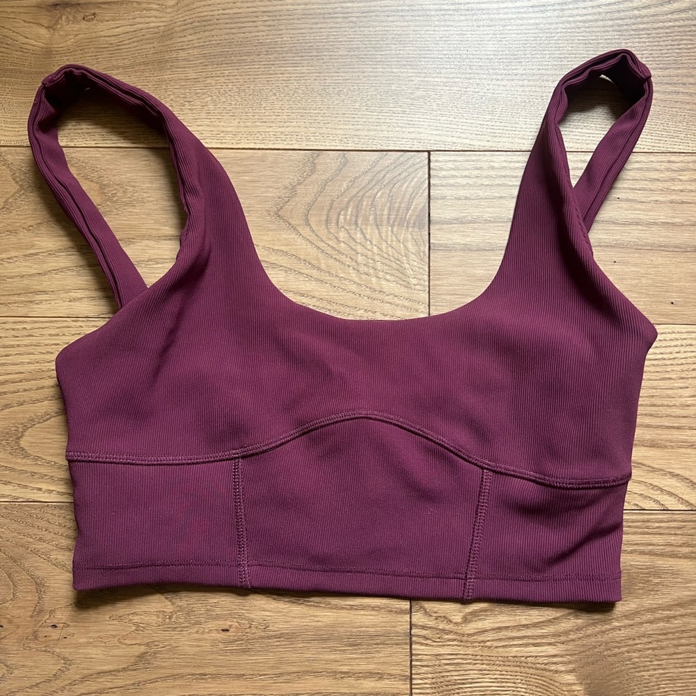 Hoaka Apparel Burgundy lined Laurie top